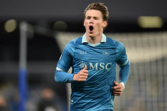 Scott McTominay has now scored eight goals for Napoli.