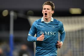 Scott McTominay has now scored eight goals for Napoli.