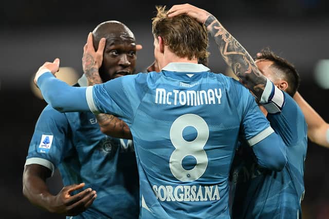 Scott McTominay and Romelu Lukaku shone for Napoli against Empoli.