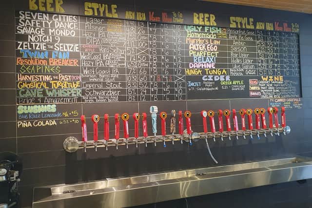 Eeny, meeny, miny, moe... Should I go for the Savage Mondo or Hunga Tunga? A beer for all tastes is waiting for drinkers at the Smartmouth Brewing Company