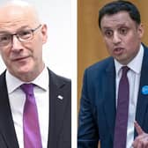 First Minister John Swinney and Scottish Labour leader Anas Sarwar