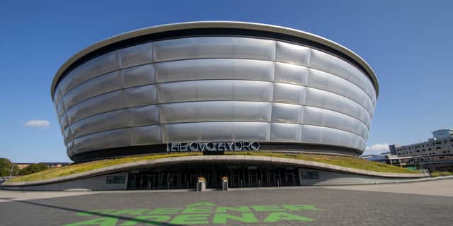 The OVO Hydro in Glasgow.