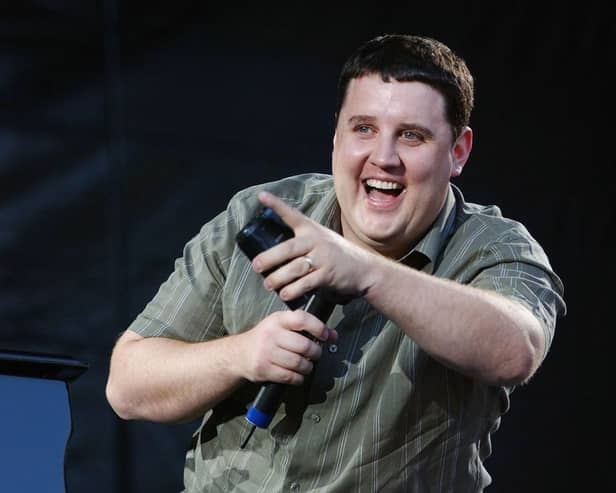 Peter Kay has a date with Glasgow.