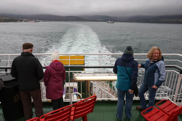 When ferries don't sail, people don't get to spend time with their families at Easter, patients can't get to hospital and businesses lose money (Picture: Jeff J Mitchell)