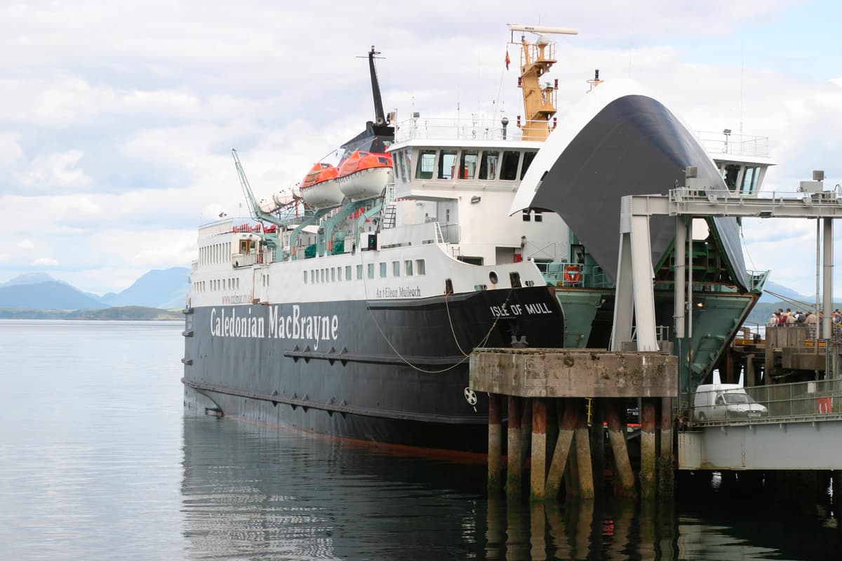 Anger at broken Mull ferry gangway delaying passengers on one of CalMac's ...