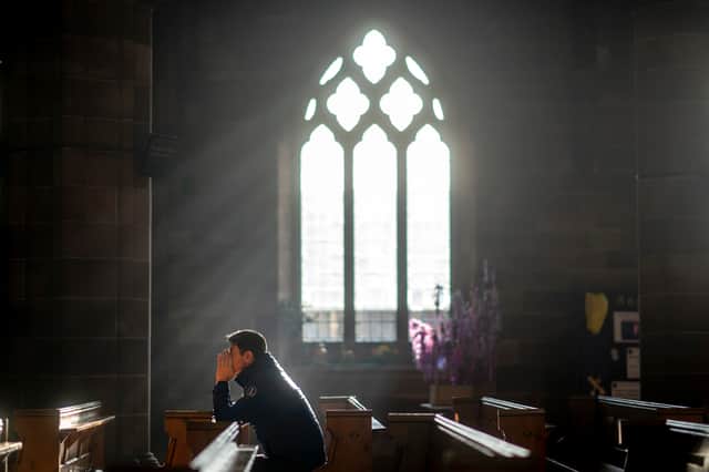Churchgoing among young people has risen sharply in recent years (Picture: Christopher Furlong)