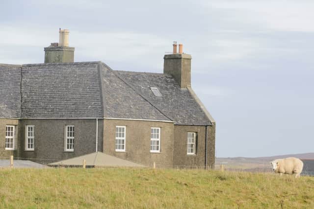 Nunton House Hostel on Benbecula, in the Outer Hebrides 