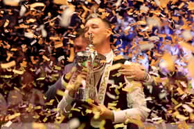 Kyren Wilson is the defending champion at this year's World Snooker Championship.