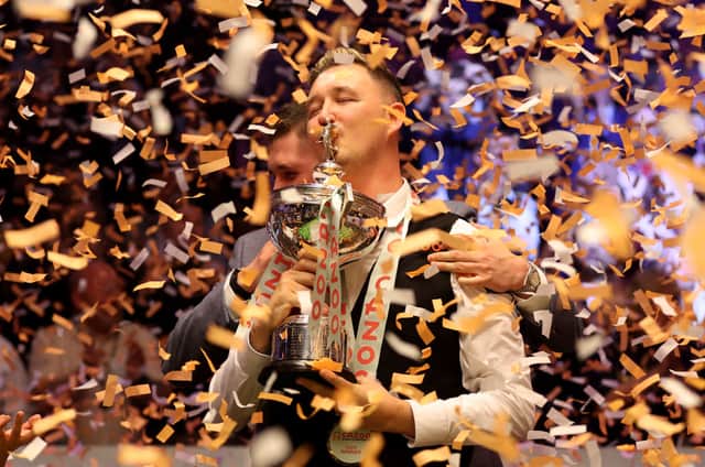 Kyren Wilson is the defending champion at this year's World Snooker Championship.
