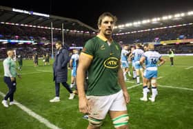 Eben Etzebeth is one of many South African internationalists in the Sharks team to face Edinburgh.