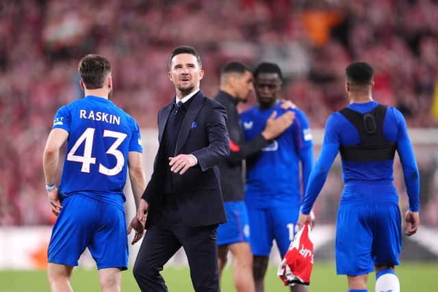 Rangers interim manager Barry Ferguson.