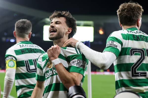 Will Nicolas Kuhn start against St Johnstone at Hampden on Sunday? Cr: SNS Group.