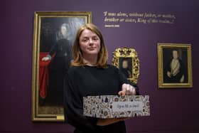 Clara Weale has created a new scent connected to James VI as a new exhibition about the monarch is launched. The scent has been name 'Prescence'. Picture: Lisa Ferguson