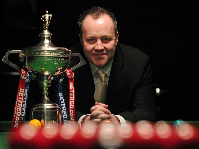 Scotland's John Higgins is a four-time world champion.