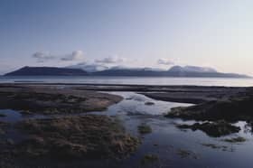 Arran, as seen from Kintyre, has been awarded Global Geopark Status by Unesco (Picture: RDImages/Epics)