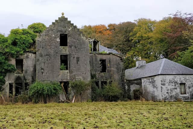 Kingsburgh House in Snizort, Skye has long been in a dilapidated state with its last owner living in one small part of the property. PIC: CDLT.