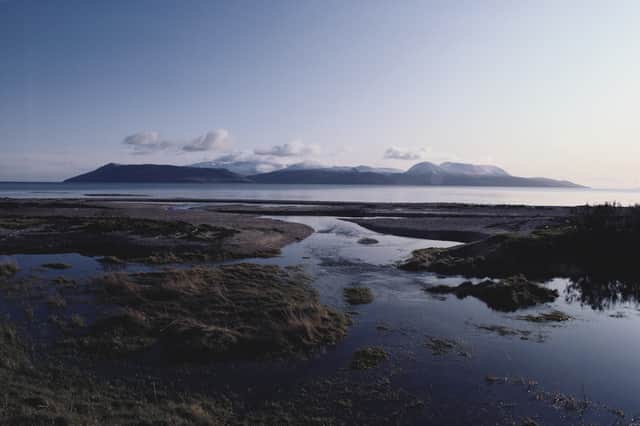 Arran, as seen from Kintyre, has been awarded Global Geopark Status by Unesco (Picture: RDImages/Epics)