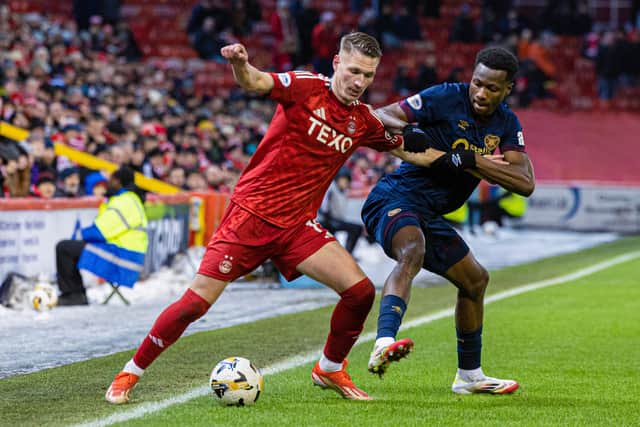 Aberdeen and Hearts will meet in the semi-finals of the Scottish Cup this weekend.