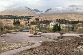 FLS said it has made significant upgrades to the Bridge of Orchy parking site in Argyll and Bute