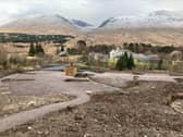 FLS said it has made significant upgrades to the Bridge of Orchy parking site in Argyll and Bute