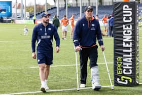 Edinburgh Rugby and Scotland winger Duhan van der Merwe is recovering from ankle surgery.