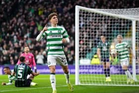 Arne Engels is laser focused on Celtic success. Cr: PA.