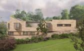 Plans to build a modern house in Edinburgh's New Town were approved by just two councillors