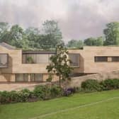 Plans to build a modern house in Edinburgh's New Town were approved by just two councillors