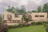 Plans to build a modern house in Edinburgh's New Town were approved by just two councillors
