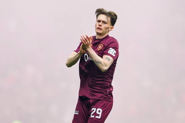 James Penrice has been one of Hearts' strongest players this season.