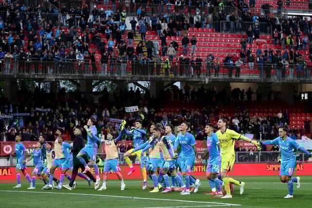 Napoli have the more favourable Serie A run-in on paper.