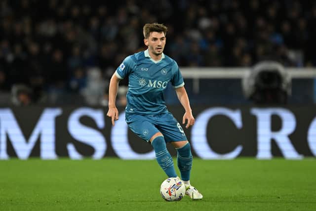 Scotland internationalist Billy Gilmour is part of the Napoli first-team set-up.