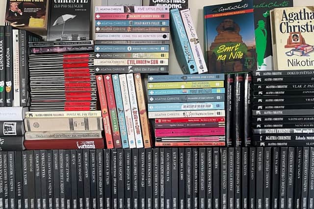 Zina Gharakhani's collection of Agatha Christie books is on the shortlist.