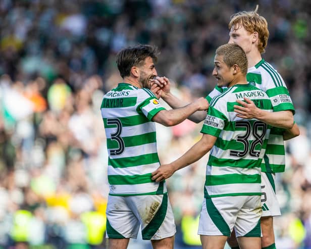 Liam Scales believes Celtic are over their 'lull' in form and ready to deliver a sixth domestic treble in nine years. Cr: SNS Group.