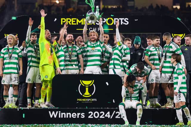 Liam Scales is looking to win more trophies with Celtic by the end of the season.