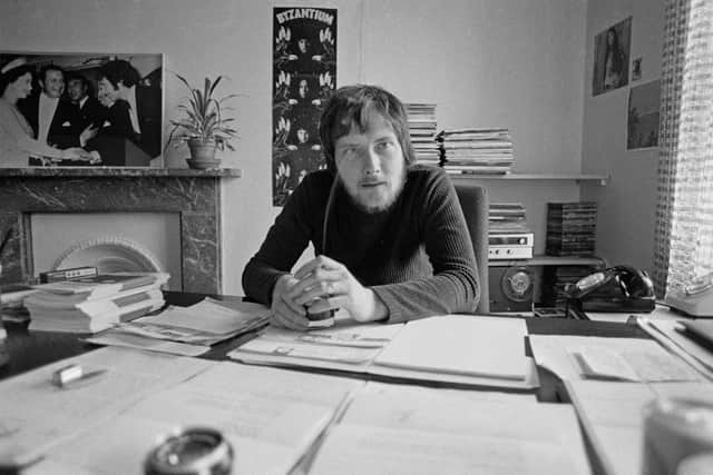 Singer-songwriter Gerry Rafferty, pictured here in 1973.