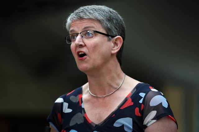 Scottish Green MSP Maggie Chapman has not apologised for her unjustified attack on the Supreme Court following its ruling about the definition of the word 'woman' (Picture: Jeff J Mitchell)