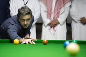 Ronnie O'Sullivan is starting his Crucible campaign today.