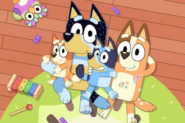 Bluey and family are on their way to Scotland.