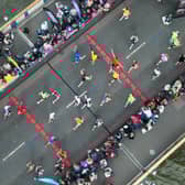 Marathon runners should dig out their sunhats because it’s going to be a sunny one in London this weekend. 