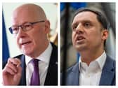 John Swinney and Anas Sarwar