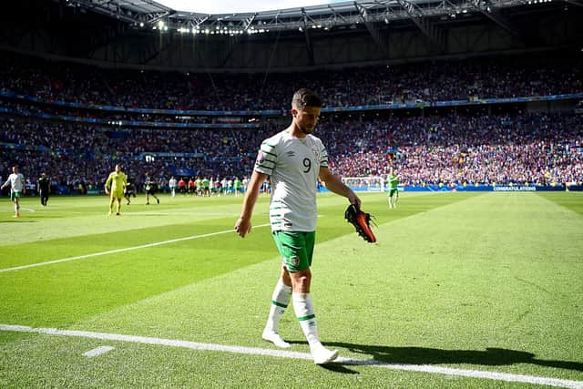 Shane Long was capped 88-times by the Republic of Ireland and played for them at the Euros in 2016. Cr: Getty Images.