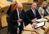 First Minister John Swinney
