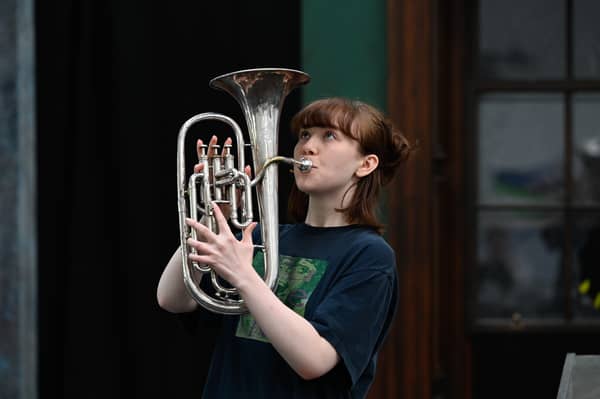 Liberty Black in rehearsals for Keli