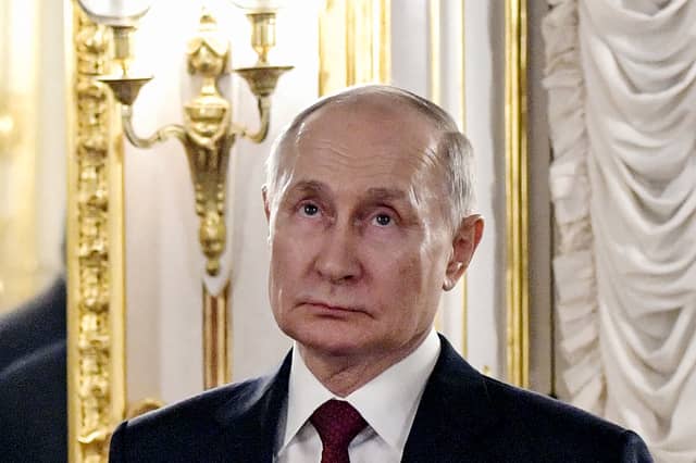 Vladimir Putin's regime has banned Alistair Carmichael MP from entering Russia (Picture: Alexey Danichev/pool)