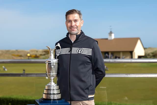 Mark Darbon, The R&A’s new chief executive, pictured during a visit to Royal Portrush
