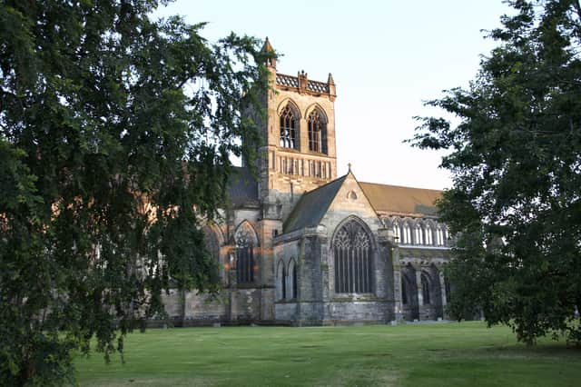 The food festival will take place in next to Paisley Abbey.