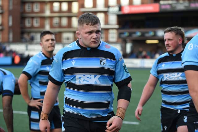 Rhys Litterick is leaving Cardiff to join Edinburgh Rugby.