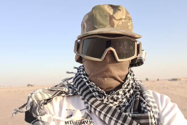 Willie Kinghorn in Africa
