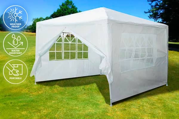 Wowcher's £27.99 gazebo is ideal for garden parties